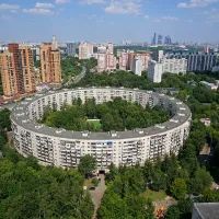 Круглый дом на Нежинской улице