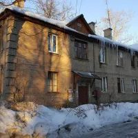 Дом, зима, снег