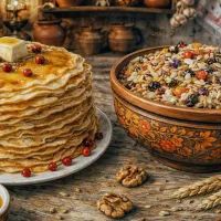 Блины и кутья