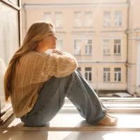 Одиночество, женщина