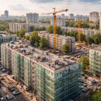 Реконструкция жилых зданий в городе