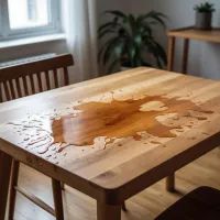 Пролила вино на дубовый стол: делюсь, как спасти мебель за 5 минут и не устать