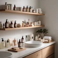 Больше не храню уходовые баночки в ванной: как я справилась с хаосом и сохранила интерьер