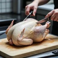 Научилась разделывать курицу без липких рук и нервов: делюсь правилами быстрой разделки 