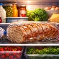 Хлеб в холодильнике