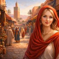 Россиянка в Марокко