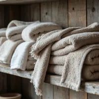 Не выбрасываю старые полотенца: узнала как использовать их на кухне, в ванной и коридоре