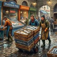 рыбный рынок