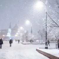 Метель в Москве