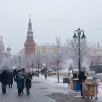 Мороз в Москве