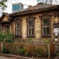 Деревянный домик