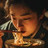 Женщина, еда