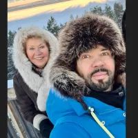 Денис Клявер с мамой