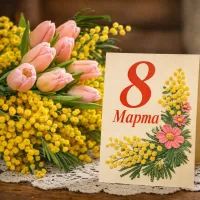 Цветы для 8 Марта