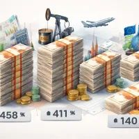 Средние зарплаты по отраслям в России