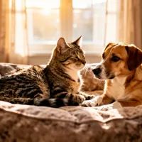 Узнала, как избежать ревности между животными — теперь мой кот и собака живут душа в душу