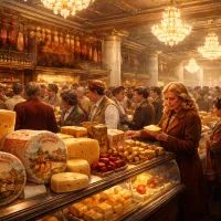 Гурманский магазин сыра в СССР