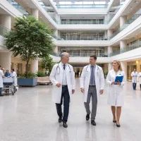 Современное атриум в больнице