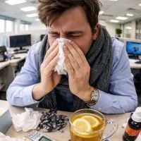 Простуда на работе