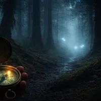 Туманная тропа и светящийся компас