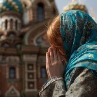 Женщина, собор