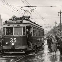 Трамвай номер 35 в Москве