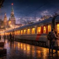 Путешествие на поезде