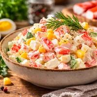 Крабовый салат