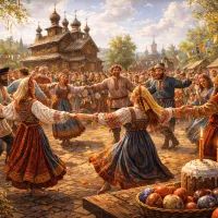 Пасха танцы