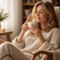 Женщина, чай