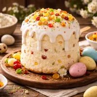 Кулич творожный