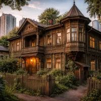 Дом из дерева