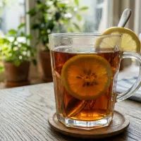 чай с лимоном