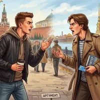 Спор москвича и петербуржца