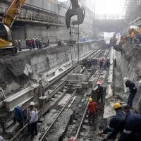 Строительство метро