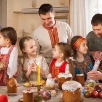 Семья, Пасха