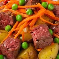 Салат с говядиной