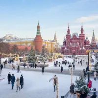 Весна в Москве