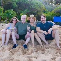 Чак Норрис с семьёй