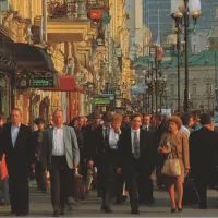 Люди, город