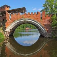  Ансамбль бывшей усадьбы Марфино. Большой мост.