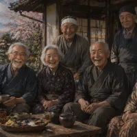 Японские долгожители