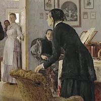 Картина "Не ждали"