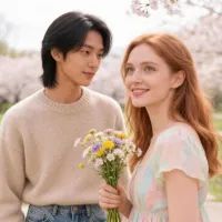 Кореец и русская девушка