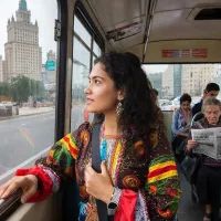 Туристка, транспорт