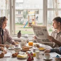 Завтрак семьи в СССР