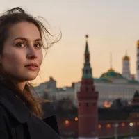 Женщина, Москва