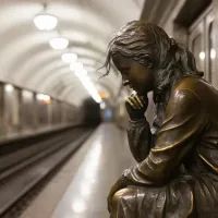 Бронзовая скульптура