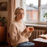 Женщина, квартира