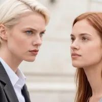 Американка и россиянка